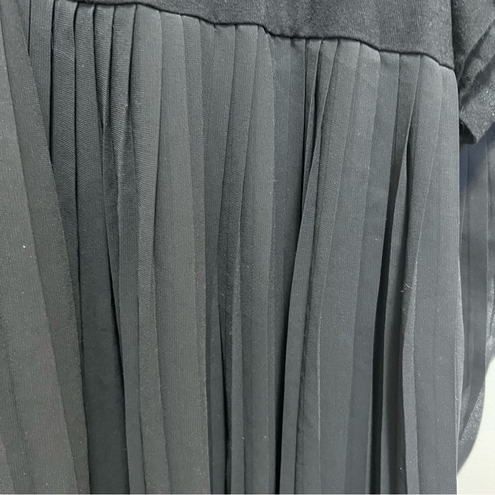 PENNINGTON’S Black Oversized Pleated Tunic Top Size X - Picture 6 of 9